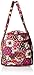 Vera Bradley Women's Cotton Large Travel Duffel Bag, Rosewood, One Size