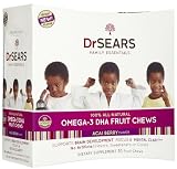 Dr. Sears Family Essentials Omega-3 DHA Fruit Chews For Kids