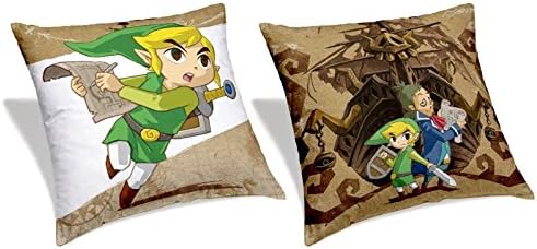 Anime Legend of Zelda Link Pillow Cushion Double Sides Print