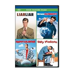 Liar Liar / Bruce Almighty / Happy Gilmore / Billy Madison Four Feature Films