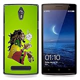 Planetar ( Cannabis Weed Hemp Jamaica Bob Music ) OPPO Find 7 X9077 X9007 Hard Printing Protective Cover Protector Sleeve Shell Case Cover