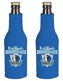 Set of (2) 2011 NBA Champions Dallas Mavericks Basketball Bottle Suit Koozie Coler Huggie