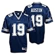 Mens Miles Austin #19 Dallas Cowboys NFL Premier EQT Replithentic Jersey by Reebok (Navy-White)