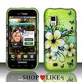 Rubberized Hawaiian Flower Hard Snap On Case Cover Faceplate Protector for  ....