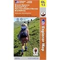 Brecon Beacons National Park: Eastern Area (OS Explorer Map)