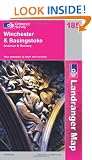 Winchester and Basingstoke, Andover and Romsey (OS Landranger Map Series)
