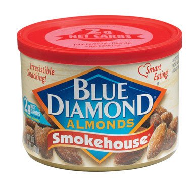 BLUE DIAMOND ALMONDS 01590 SMOKEHOUSE ALMONDS 6 OZ (PACK OF 12) by Almonds