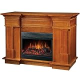 Bordeaux Electric Fireplace with Integrated Wine Cooler