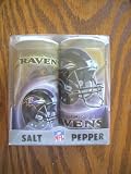 Baltimore Ravens Tailgate Salt and Pepper Shakers