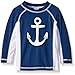 Gymboree Baby-Boys' Teal Anchor Rashguard