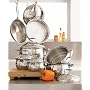 Tools of the Trade Belgique Stainless Steel 12-Piece Cookware Set