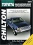 Chilton's Toyota Pick-ups/Land Cruiser/4Runner 1997-00 Repair Manual