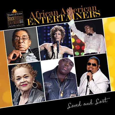 2013 Calendar African American Entertainers 2013 Wall Calendar