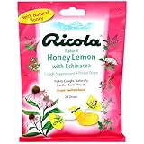 Ricola Honey Lemon Cough & Throat Drops, 24 ct