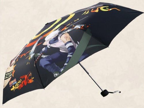 Naruto Hatake Kakashi Uzumaki Sasuke Folding Umbrella Bumbershoot