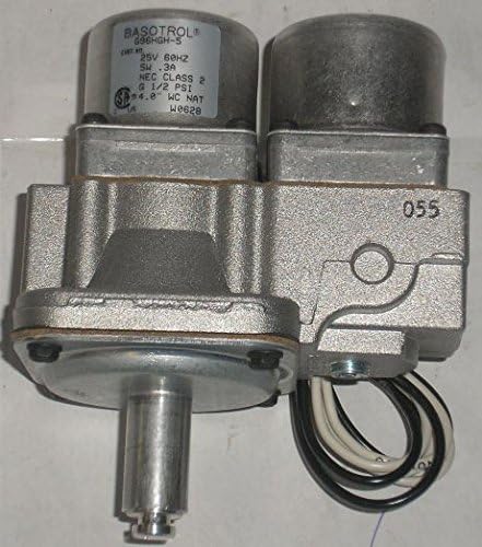 SAFETY PILOT VALVE - 1/2" PIPE (24V NAT DUAL SOLENOID W/ SHUT OFF)