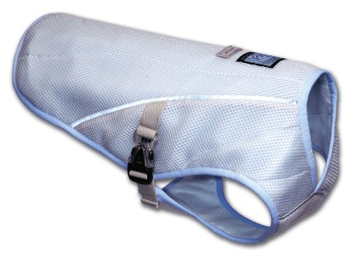 Ruffwear Swamp Cooler Cooling Vest for Dogs, Ice Blue, Large