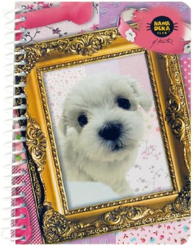 HanaDeka Personal Wirebound Notebook, 100 Sheets, College Rule, 7 x 5 Inches, 1 Notebook, Cover Color May Vary (11701)