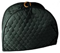 Quilted Hunter Green 4 Slice Toaster Appliance Cover