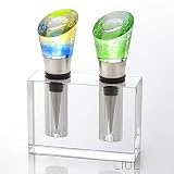 LIULI-LIULI Living- Richly Intoxicating Beauty (Red Wine Stopper with Crystal Base)