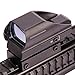 GOHIKING Tactical Multi Optical Coated Holographic Red and Green Dot Sight Tactical Reflex 4 Different Reticles