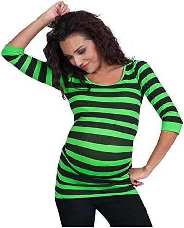Mommylicious Women's Seamless Scoop Neck Maternity Top