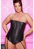 Leather Long Line Corset