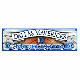 NBA Dallas Mavericks 9-by-30 Wood Sign