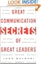 Great Communication Secrets of Great Leaders