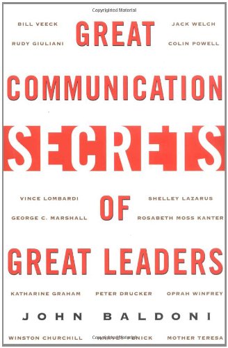Textbook - Great Communication Secrets of Great Leaders