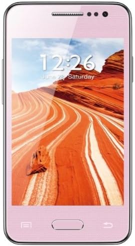 Galaxy Black I-Cherry unlocked phone (pink red color) 4 inch capacitive android dual SIM quadband smart cell smartphone