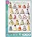Eurographics Wedding Cakes 1000-Piece Puzzle