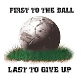 Soccer: First to the Ball Heavyweight Cotton Tee