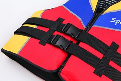 Speed Waves Jacket for Child for New Swimming Learner Protection Vest for Children(Red, S 27.5-38.5lbs)