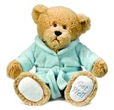 "Get Well Soon" Robed Teddy Bear - Blue