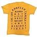 I Feel Like Kobe Yellow Gold Short Sleeve T Shirt