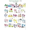 Das bunte Kinder-ABC. Poster: Das bunte Kinder-ABC, Deutsch/Albanisch (Poster)