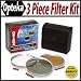 Opteka HD� Filter Kit for Sony DCR-DVD910, DVD810, DVD710, DVD610, SR220, SR85, SR65, SR45, SR42, SR10, UX20, UX10, HC62, & HC52 Handycam Camcorder