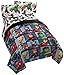 Jay Franco Marvel Avengers Team 5 Piece Full Bed Set - Includes Reversible Comforter & Sheet Set - Super Soft Fade Resistant Polyester - (Official Marvel Product)