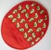 Avocado Kitchen Pot Holder Mitt with Rubber Grip - Avocado design on holder - 7 1/2 inches x 9 inche