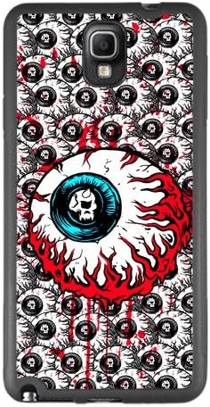 The Personalized Customized TPU and PC Watch Eyeball Black Mishka Galaxy Note3 Cover