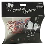 51fT1DQwOuL. SL160  Glitter Michael Jackson Silly Bands 20ct Rubber Bandz Collection Pack 1