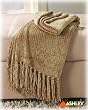 Grafton Guild Gold Chenille Sofa Throw Blanket By Ashley Furniture