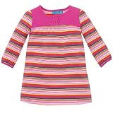 striped knit dress