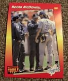 1993 Donruss Triple Play Roger McDowell # 80 MLB Baseball Card