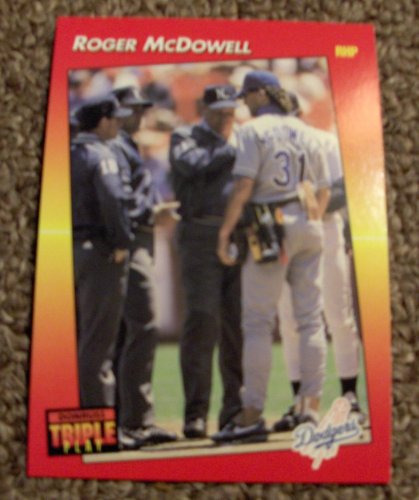 1993 Donruss Triple Play Roger McDowell # 80 MLB Baseball Card