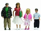 Produkt-Bild: Lundby 60.8044.00 - Smaland: Puppenfamilie f&uuml;r Puppenhaus