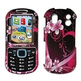 Samsung Intensity 2 U460 Exotic Love Flower Design Hard Cover Crystal Case