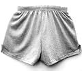 Woman's Flirty Diva Tees Fitness Workout Shorts - -Grey