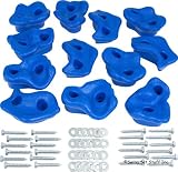 Textured Rock Holds Set of 12